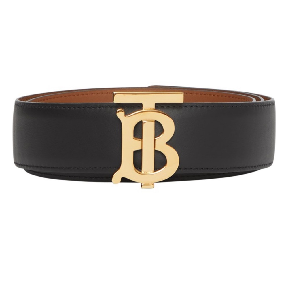 Reversible Burberry belt